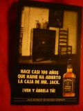 Ilustrata Reclama Whisky Jack Daniels