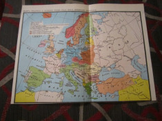 harta politica a europei intre cele doua razboaie foto