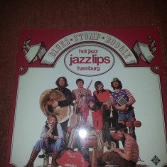 Hot Jazz-Jazz Lips Hamburg 2LP-Blues-Stomp-Boogie vinil Telefunken 1973 Ger