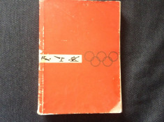 Tokio Olimpiada Recordurilor Goga Vilara carte sport hobby fan ilustrata foto foto