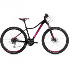 BICICLETA CUBE ACCESS WS EXC Hazypurple Berry 2018 foto