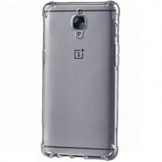 Husa silicon strong pentru OnePlus 3, Transparent foto