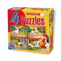 Puzzle 4 Animale Maxi Animale foto