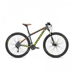 Bicicleta Focus Whistler Pro 29 20G gri/galben/orange 2016 foto