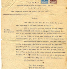Z96 DOCUMENT VECHI -EXTRACT DIN REGISTRUL ACTELOR DE NASTERE PE ANUL 1902-LEONTE
