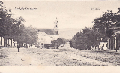 CRISTURUL SECUIESC,SZEKELY-KERESZTUR,APROX.1900,ROMANIA. foto