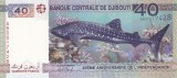 Bancnota Djibouti 40 Franci 2017 - PNew UNC ( comemorativa - vezi descriere )