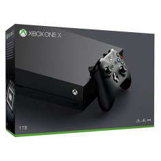 Consola Microsoft Xbox One X 1 Tb Negru foto