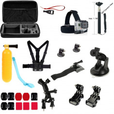 Kit 23 in 1 accesorii pentru camere sport foto