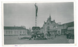 4047 - SALONTA, Bihor, Market - old postcard, real PHOTO - unused