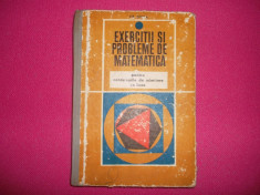 Exercitii Si Probleme De Matematica - Gr. Gheba foto