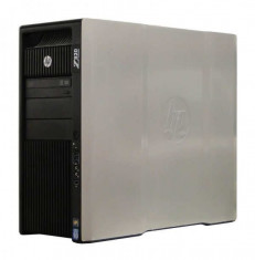 Workstation HP Z820 Tower, 2 Procesoare Intel Octa Core Xeon E5-2660 2.2 GHz, 32 GB DDR3 ECC, 2 x 300 GB SAS, DVDRW, Placa video nVidia Quadro K500 foto