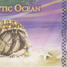 Bancnota Atlantic Ocean 6 Dolari 2017 - PNew UNC SPECIMEN (serie S 00000)