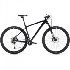 BICICLETA CUBE REACTION SL Black White 2018 foto