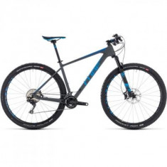 BICICLETA CUBE REACTION C:62 SL Grey Blue 2018 foto