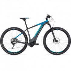 BICICLETA CUBE REACTION HYBRID SL 500 Iridium Blue 2018 foto