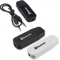 Adaptor Audio Bluetooth Alimentare pe USB Sunet pe Auxiliar foto