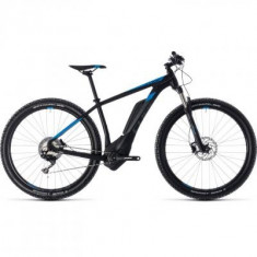 BICICLETA CUBE REACTION HYBRID RACE 500 Black Blue 2018 foto