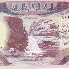 Bancnota Irak 5 Dinari 1981 - P70 UNC