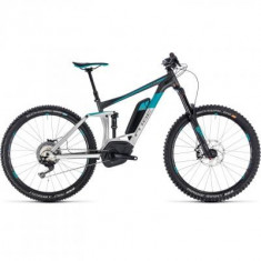 BICICLETA CUBE STEREO HYBRID 160 RACE 500 27.5 Metal Grey 2018 foto