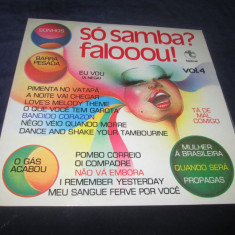 Conjunto So Samba - So Samba Falooou! vol.4 _ vinyl,LP _ Tapecar (Brazilia)