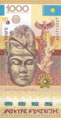 Bancnota Kazahstan 1.000 Tenge (2013) - P44 UNC ( bancnota anului 2013 ) foto