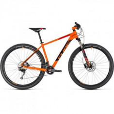 BICICLETA CUBE ACID Orange Black 2018 foto