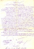 Z81 DOCUMENT VECHI-PROCES VERBAL A639 - DIN 27 IANUAIE 1887 -BRAILA-TIMBRU SEC