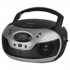 CD Player Sencor SPT 229 B CD/USB/MP3 Radio AM/FM Black / Silver foto