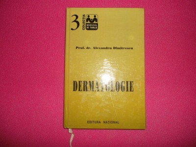 Dermatologie An 1997/382pag- Alexandru Dimitrescu foto