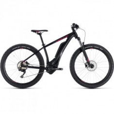 BICICLETA CUBE ACCESS HYBRID PRO 400 Black Berry 2018 foto