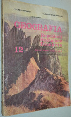 Manual Geografie, Geografia RSR - 1985 foto