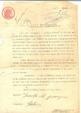 Z85 DOCUMENT VECHI-ACT DE VANZARE-CUMPARARE ANUL1915-IONITA POROJAN-ION CATANOIU