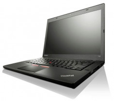 Laptop Lenovo ThinkPad T450, Intel Core i5 Gen 5 5300U 2.3 GHz, 4 GB DDR3, 500 GB SATA, WI-FI, Bluetooth, Webcam, Display 14inch 1366 by 768 foto