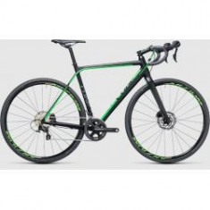 BICICLETA CUBE CROSS RACE SL black green 2017 foto