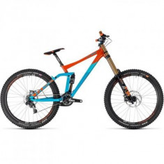 BICICLETA CUBE TWO15 SL 27.5 Blue Orange 2018 foto