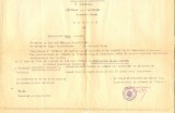 Z62 DOCUMENT VECHI- BREVET ELVETIAN DE MECANIC CLASA I (VAPOR) PARTHENIS GEORGES