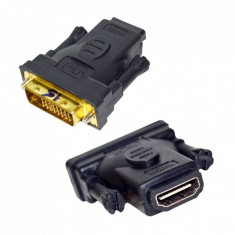 Adaptor Vakoss TC-D115K HDMI Female la DVI Male foto