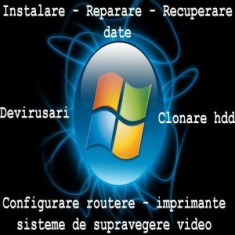 Instalare Windows XP, 7, 8.1, 10/40 lei reparare/devirusare/recuperare date Iasi foto