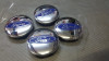 Capace Jante Aliaj Ford, 59mm, Set 4 Bucati, Embleme Metalice