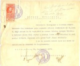 Z109 DOCUMENT VECHI-DOVADA -LICEUL MIHAI EMINESCU DIN SATU MARE-ELEV IOAN NITA