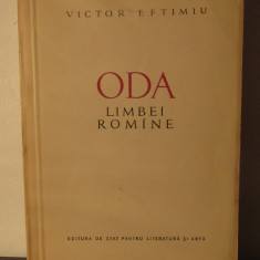 ODA LIMBEI ROMANE-VICTOR EFTIMIU