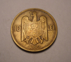 10 lei 1930 Fara semn Monetarie foto