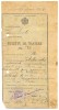 Z115 DOCUMENT VECHI-BULETIN NASTERE, 1921-PETER SOBOLEVSCHI -BRAILA