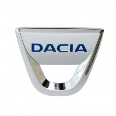 Emblema auto Dacia Logan Facelift 8200811906 spate foto