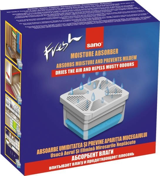SANO FRESH DAMPNESS ABSORBER, 340g SANO FRESH DAMPNESS ABSORBER, 340g