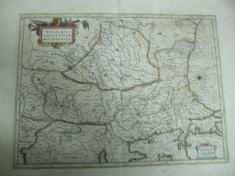 Valahia Serbia Bulgaria Romania 1598 Gerhard Mercator Duisburg 031 foto