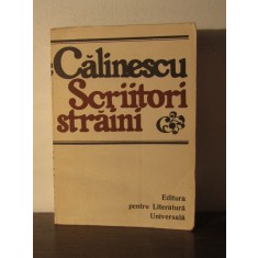 SCRIITORI STRAINI - GEORGE CALINESCU