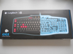Tastatura Gaming Logitech G103. foto