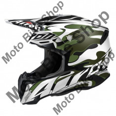 MBS Airoh Helm Mx Twist Mimetic White Matt, Wei, L=59-60, P:16/094, Cod Produs: TWMI38LAU foto